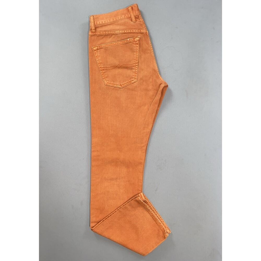 Lucky Brand 121 Heritage Slim 100% Cotton Denim Jeans. Washed Orange, 29X32. GUC - Picture 2 of 9